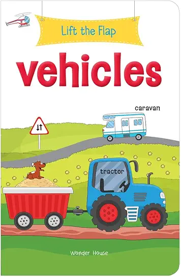 Lift the Flap: Lift the Flap: Vehicles (Board Book)