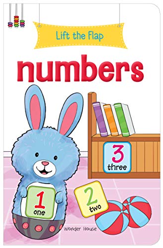 Lift the Flap: Numbers: Early Learning Novelty Board Book for Children