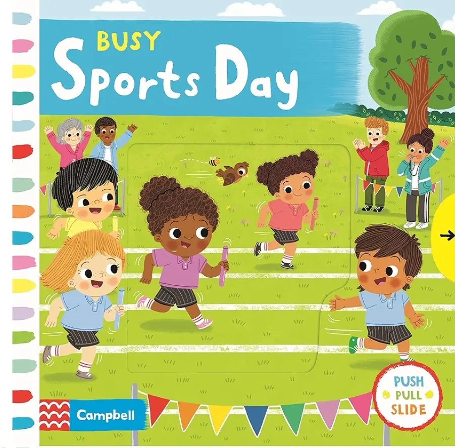 Busy Sports Day - Campbell Books - Book