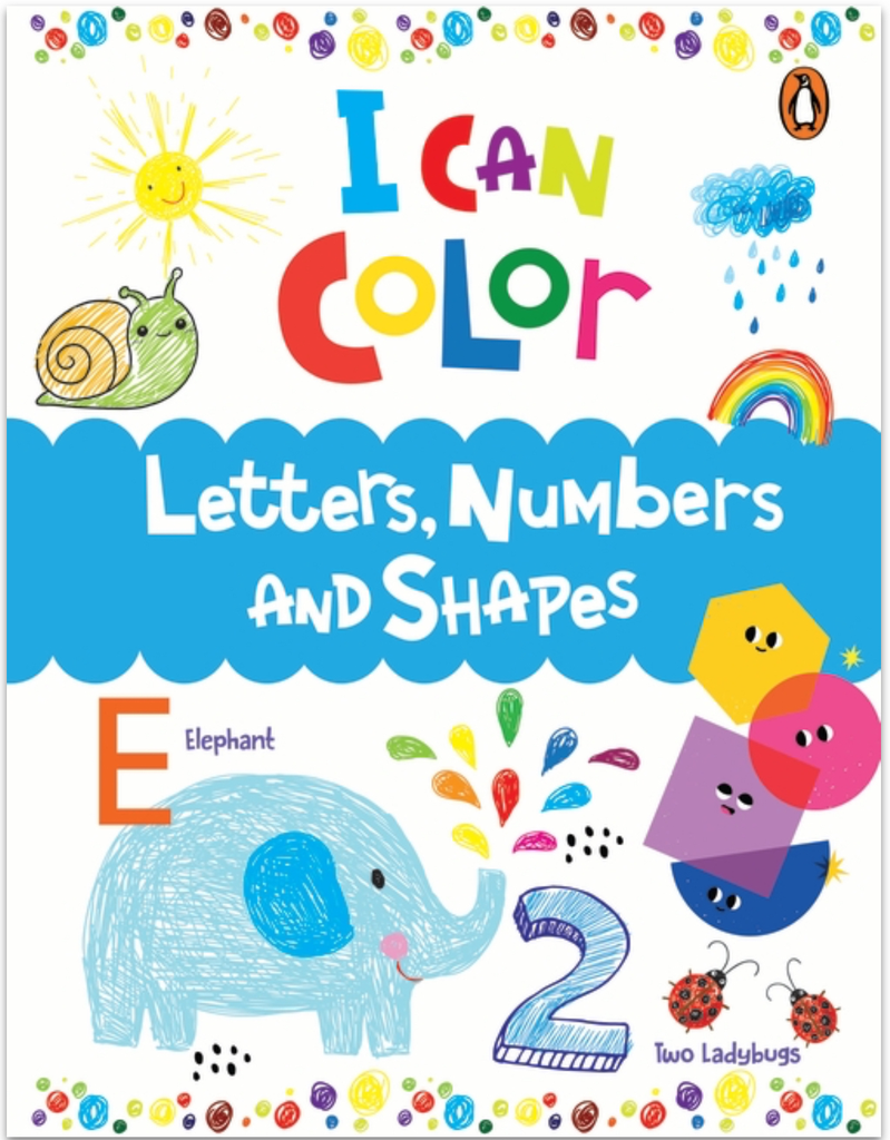 I can color - letters, numbers and shades 