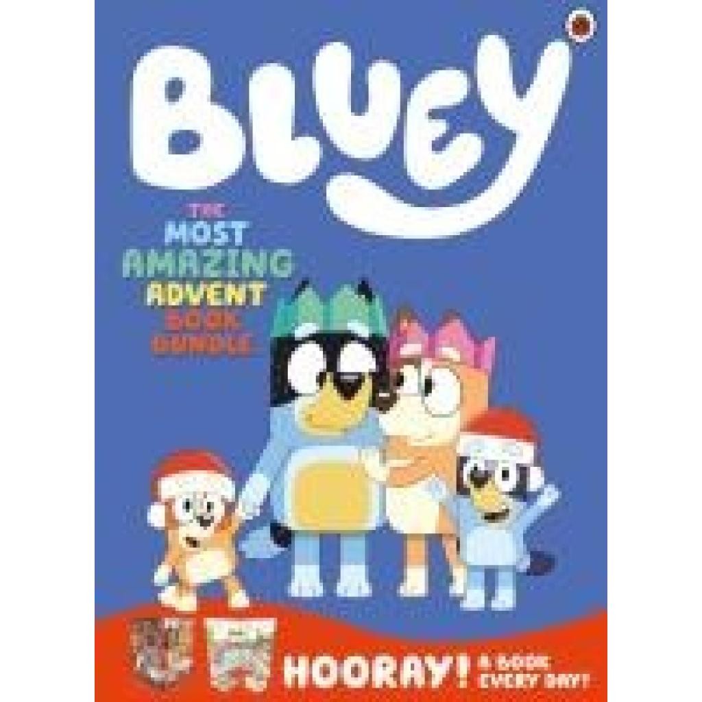 Bluey: the Most Amazing Advent Book Bundle