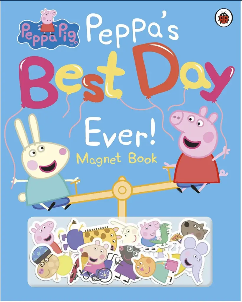 Peppa Pig: Peppa's Best Day Ever: Magnet Book