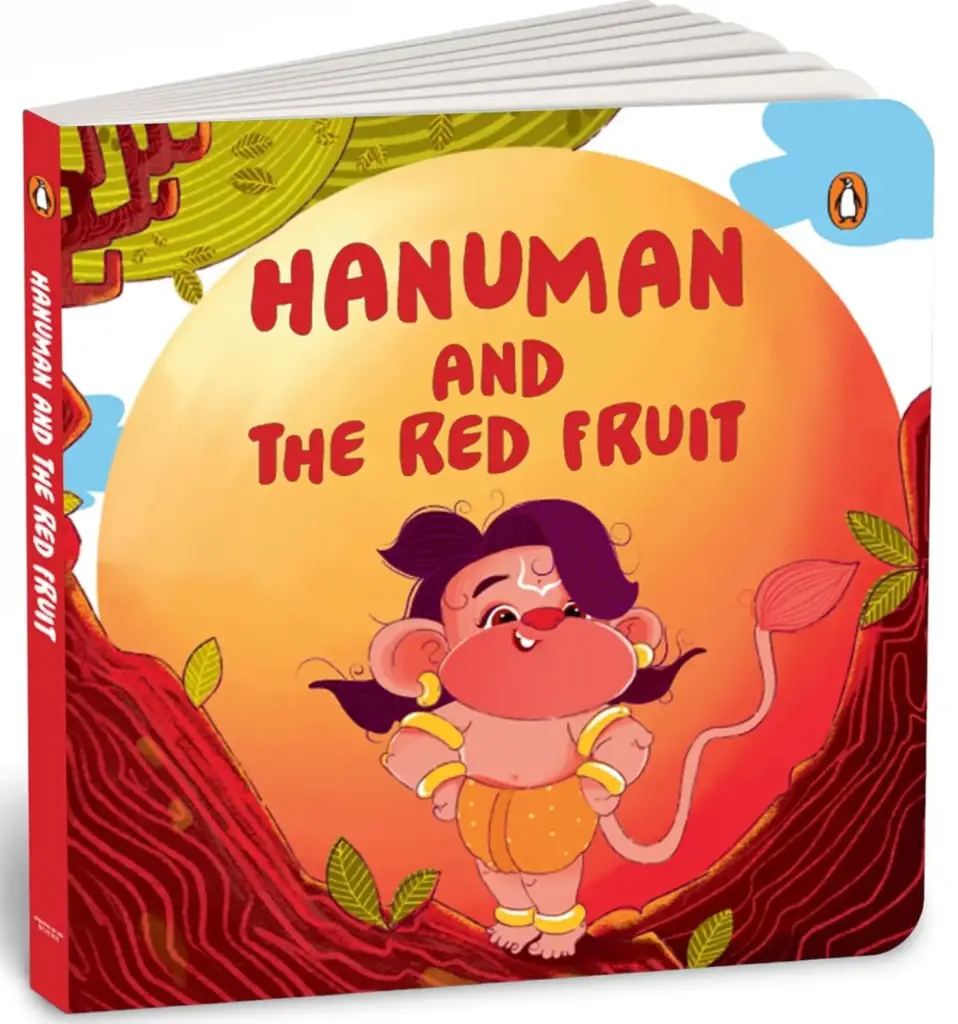 Hanuman and the red fruit