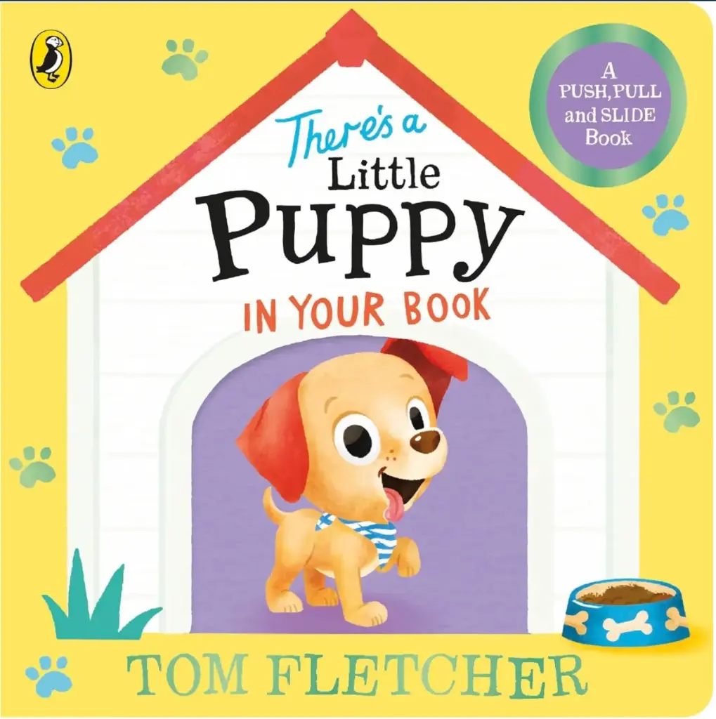 There's a little puppy in your book