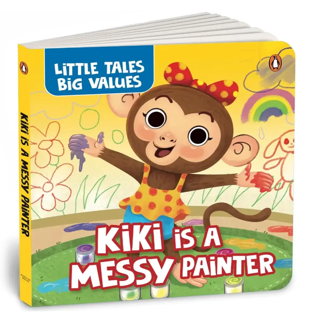 Kiki is a Messy painter