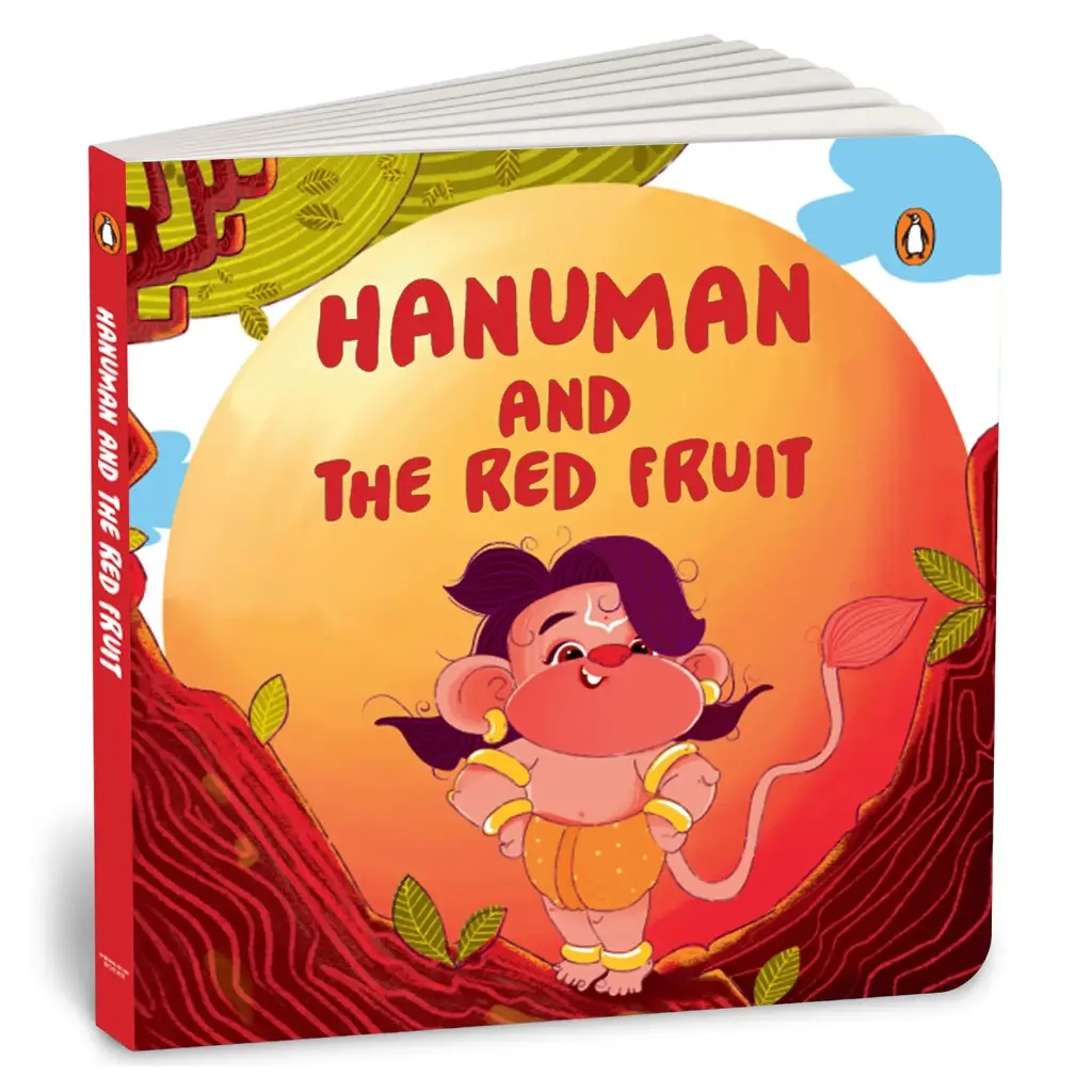 Hanuman and the red fruit