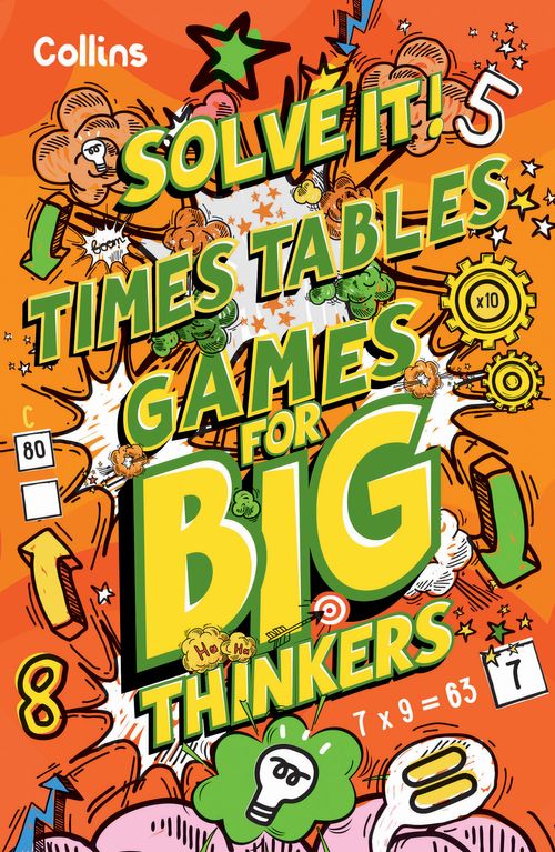 Times Table Games for Big Thinkers, Children's, Paperback, Collins Kids