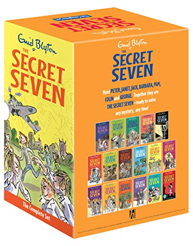 Secret Seven Complete Boxset of 17 Titles [Paperback] Enid Blyton [Product Bundle] HODDER CHILDERNS BOOK
