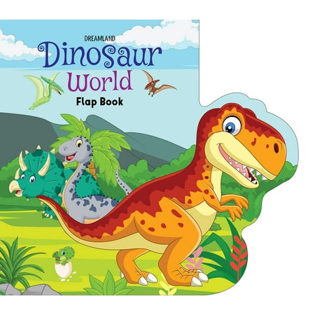 Flap Book - Dinosaur World 