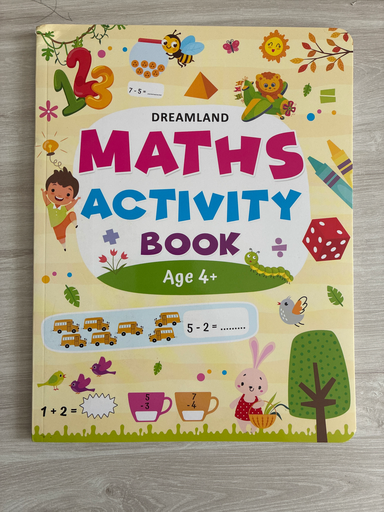 Maths Activity Book 4+