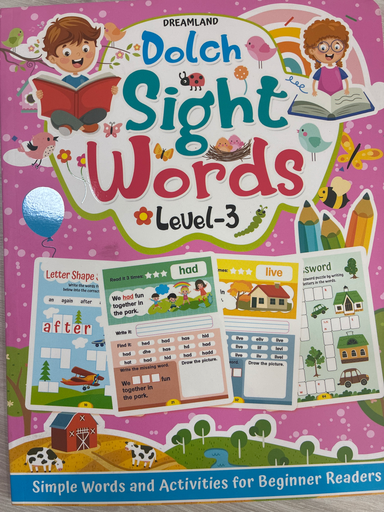 Dolch Sight Words - Level 3