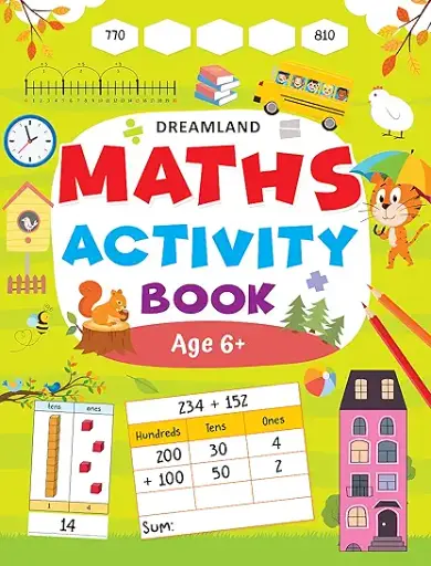Maths Activity Books 6+