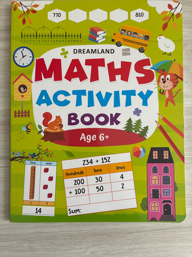 Maths Activity Book 6+