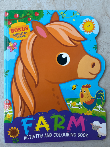 Farm Activity And Colouring Book 