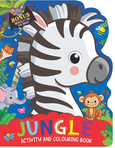 Jungle Activity And Colouring Book