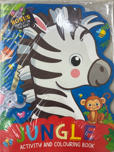 Jungle Activity And Colouring Book