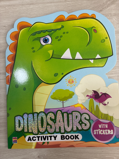 Dinosaurs Activity And Colouring Book