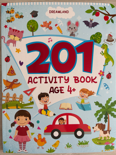 201 Activity Book - 4+