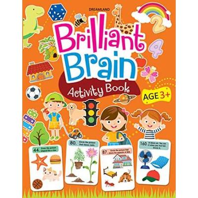 Brilliant Brain Activity Book - 3+