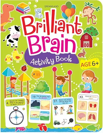 Brilliant Brain Activity Book - 6+