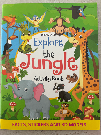 Explore the Jungle - Activity with Stickers