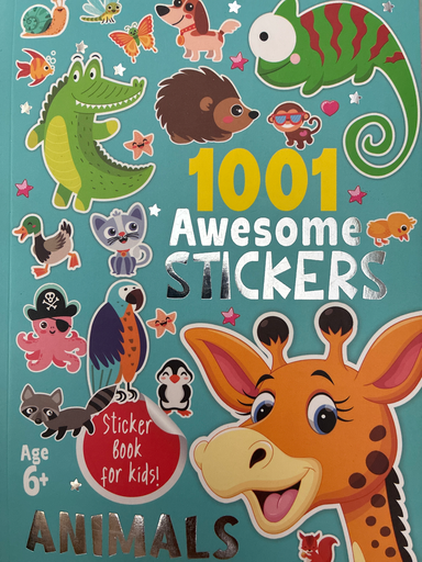 1001 Sticker Book Animals