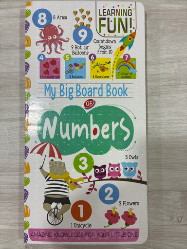 My Big board book of numbers 