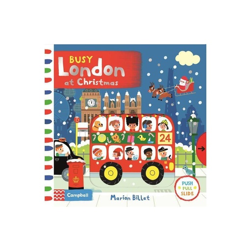 Busy London at Christmas (Board Book)