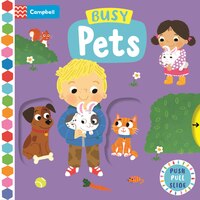 Campbell Books Busy Pets (Board Book)