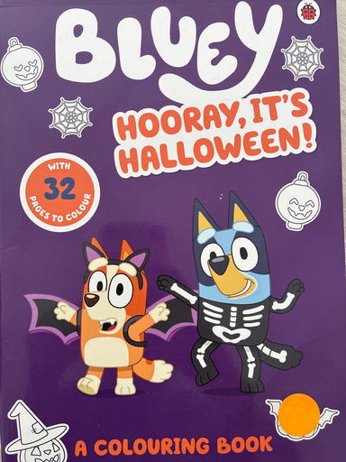 Bluey hooray it's Halloween 