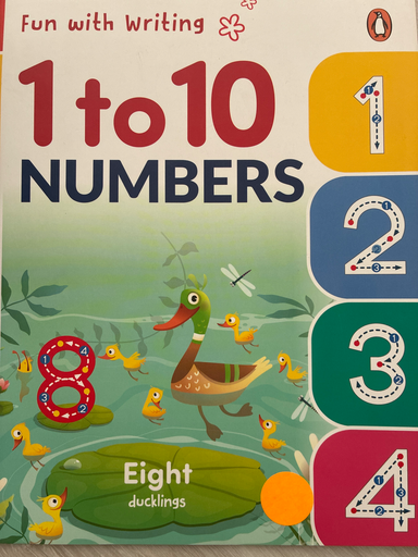1 to 10  numbers