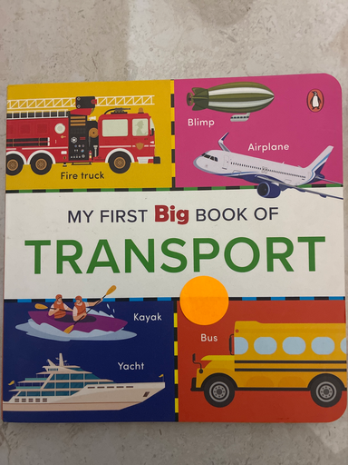 My first big book of Transport 