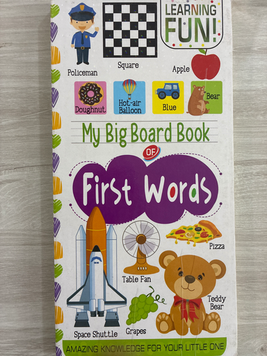 MY BIG BOARD BOOK FRUITS AND VEGETABLES