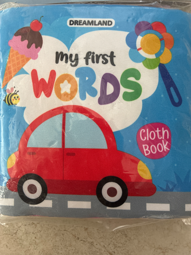 MY FIRST WORDS CLOTH BOOK 