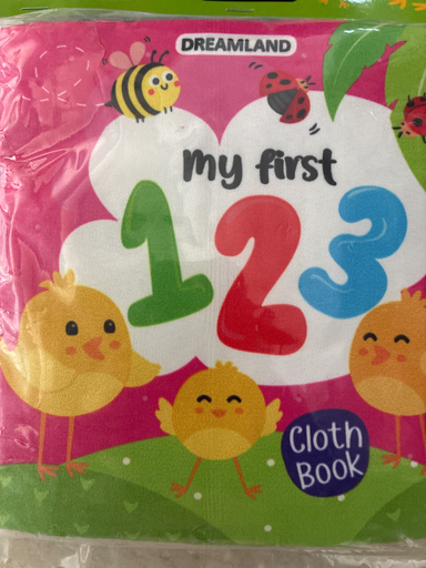 MY FIRST 1 2 3 CLOTH BOOK