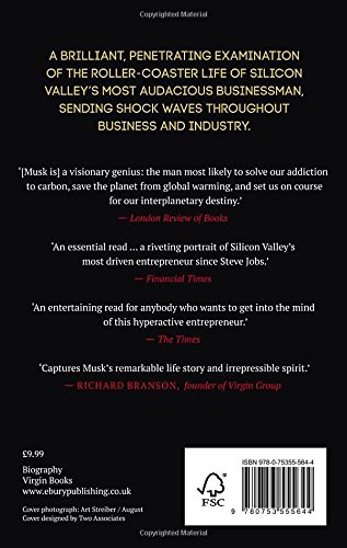 Elon Musk: How the Billionaire CEO of SpaceX and Tesla Is Shaping Our Future by Ashlee Vance - Non Fiction - Paperback