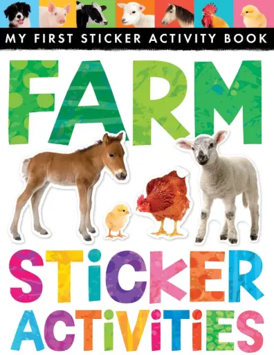 Farm sticker and activity book