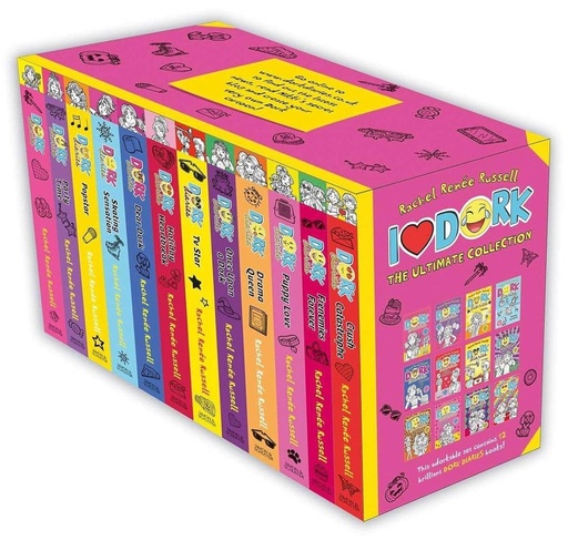 Dork Diaries Series by Rachel Renee Russell 12 Books Collection Box Set - Ages 8+ - Paperback
