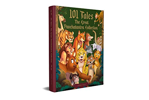 101 Tales: the Great Panchatantra Collection - (Classic Tales from India) by Wonder House Books (Hardcover)