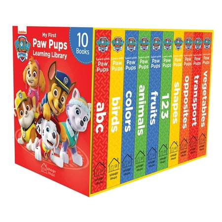 My First Paw Pups Learning Library: Boxset of 10 by Wonder House Books BB NEW